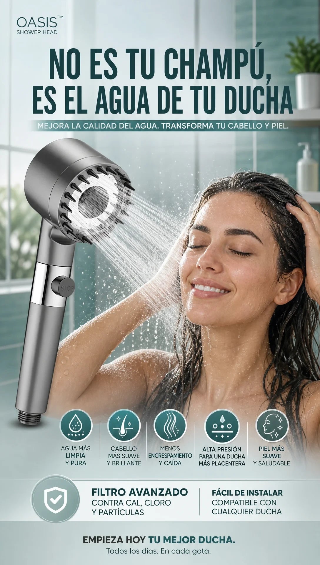 Cabezal Oasis® Alta Presión